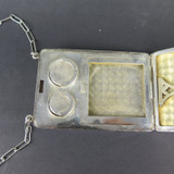 Antique USA Made Sterling Silver Compact & Purse by James E. Blake Co