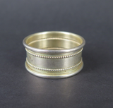 Antique Sterling Silver Napkin Ring, Jack