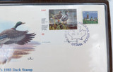 Canada 1985 (1st Issue) & 1986 Duck Stamp FDCs in Folders.