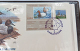 Canada 1985 (1st Issue) & 1986 Duck Stamp FDCs in Folders.