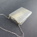 Antique USA Made Sterling Silver Compact & Purse by James E Blake Co