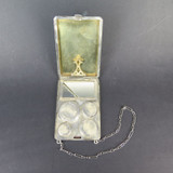 Antique USA Made Sterling Silver Compact & Purse by James E Blake Co
