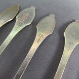 5 x San Francisco, USA Collectors Silverplate Teaspoons