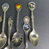 Large Lot of Vintage USA Collectors Spoons