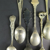 Large Lot of Vintage USA Collectors Spoons