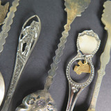 Large Lot of Vintage USA Collectors Spoons