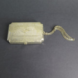 Dermay, Paris and New York Ladies Vintage Silverplate Cosmetics Purse