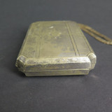 Dermay, Paris and New York Ladies Vintage Silverplate Cosmetics Purse