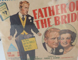 RARE 100% Genuine 1950 Cardboard Movie Poster “Father Of The Bride"