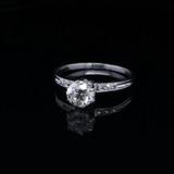 Antique Old Cut 0.88ct Diamond Set Platinum Engagement Ring Size O1/2 Val $7920