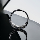 Vintage Australian Sapphire & Diamond Set 18ct Gold Ring Size N Val $2800