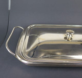 Large Silverplate Tureen Lid and Stand Base