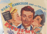 RARE 100% Genuine 1951 Cardboard Movie Poster “Excuse My Dust” Red Skelton