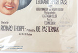 RARE 100% Genuine 1954 Cardboard Movie Poster “Athena” Jane Powell