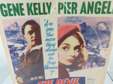 RARE 100% Genuine 1952 Cardboard Movie Poster “The Devil Makes Three"