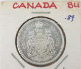 BU / Uncirculated 1963 Canada 50 Cents. .800 Silver