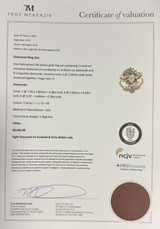 Vintage Marquise Cut Diamond 1.28cttw 14k Yellow Gold Cluster Ring Val $8640