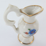 Vintage Miniature Limoges Floral Patten Urn / Jug. Signed to Base.