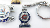 QEII Visit New Zealand Official Badges ex Chauffeur NZ Government House + Note