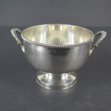 Antique Silverplate Double Handled Centrepiece Bowl by Ellis-Barker, England