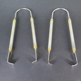 Pair of Elegant Matching Silverplate Tongs