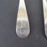 4x Stieff Sterling Silver Dessert Spoons in 'Stieff Rose' Pattern, 269 grams