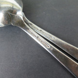 Two Alvin, USA Sterling Silver Teaspoons in 'Bridal Bouquet' Pattern (#2)