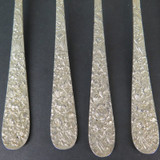 Set of 8 Stieff Sterling Silver Parfait Spoons in 'Stieff Rose' Pattern, 325g #1