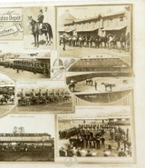 SUPER RARE c1907 - 1915 Police Depot, Bourke St, Redfern, NSW RPPC Postcard