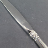 Vintage Wallace 'Grand Baroque' Sterling Silver Handled Dinner Knife