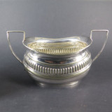 Antique S.J. Levi & Co Leviathan Hard Soldered EPNS Silveplate Creamer & Sugar