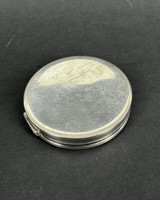 Quality C.1991 Birmingham English Sterling Silver Compact By Phillip Kydd Ltd