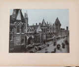 c1890 Francis Firth (1822-1898) Original Carbon Photo Print, “The Law Courts"