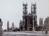 c1890 Francis Firth (1822-1898) Original Carbon Photo Print, “Westminster Abbey"