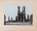 c1890 Francis Firth (1822-1898) Original Carbon Photo Print, “Westminster Abbey"