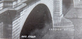 c1890 Francis Firth (1822-1898) Original Carbon Photo Print, “London Bridge"