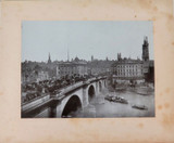 c1890 Francis Firth (1822-1898) Original Carbon Photo Print, “London Bridge"