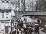 c1890 Francis Firth (1822-1898) Original Carbon Photo Print, “Ludgate Circus"