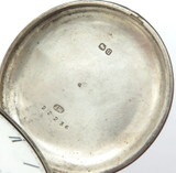 RARE 1875 Hardy Bros, Sydney Sterling Silver Pocket Watch.