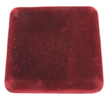 Vinatge OMEGA Red Felt Mens Watch Display Box, Missing the Insert.