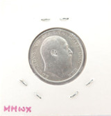 High Grade / aUNC UNC 1906 UK One Shilling 1/- .925 Silver