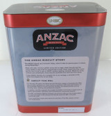2016 Unibic ANZAC Biscuit Tin L/Ed + Pamphlet “Two-Up With The Troops"