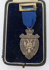 RARE Early 1900s “Society of High Constables, Perth” Sterling Silver Boxed Medal