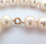Stylish 12mm Cultured Baroque Pearl Necklace Length 80cm 153.1g