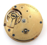 RARE Only 21,520 Made / 1883 Waltham A.W.Co 8S 7J Key Wind Pocket Watch Movement