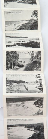 Nambucca Heads, NSW Early 1900s Liftup Drop Down Novelty Souvenir Postcard.