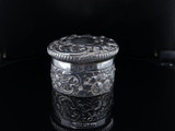 C.1907 English Sterling Silver Pill Box - By Finnigans Manchester