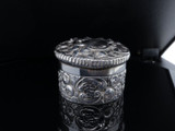 C.1907 English Sterling Silver Pill Box - By Finnigans Manchester