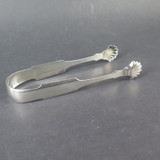 Pair of Vintage O. E. Sible Sterling Silver Shell Shaped Ice Tongs