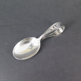 Vintage Watson Co, USA Baby Feeding Spoon in Sterling Silver, 18 grams